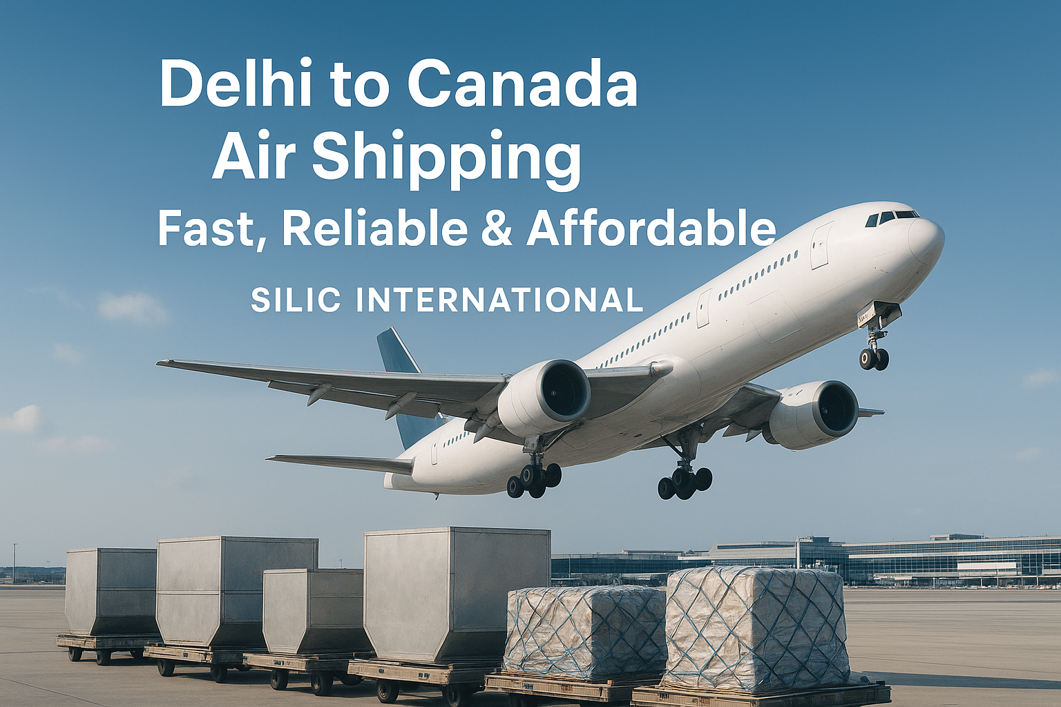 Delhi to Canada Air Shipping, Fast, Reliable & Affordable Cargo Services